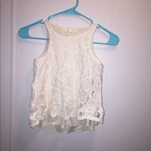 A beautiful white Tank top!